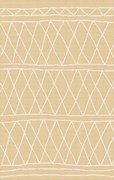 Καλοκαιρινό χαλί βαμβακερό Kasbah 22074/616 Yellow/Cream 153 x 230