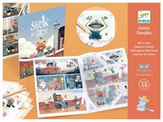 Djeco Δημιουργώ με χαλκομανίες comics Ο ναυτικός