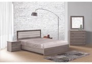 Sofa Agora  Σετ Κρεβατοκάμαρας 5τμχ. Africa Sofa Agora Μελαμίνη (για στρώμα διπλό 140x190cm, 2 κομοδίνα, τουαλέτα και καθρέπτης) Με Επιλογή Χρώματος BEST-900-7550