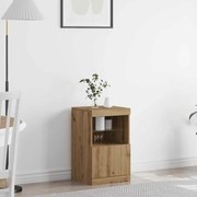 vidaXL Πλαϊνό γραφείο artisan δρυς 41 x 37 x 67 εκ Επεξεργασμένο ξύλο