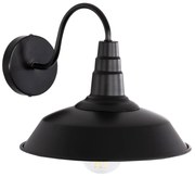 Απλίκα Τοίχου DONO C4478 Μέταλλο Μαύρο 26x31x25Υ εκ. 26x31x25 εκ.