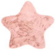 Παιδικό Γούνινο Χαλί (100x100) Royal Carpet Bunny Kids Star Pink