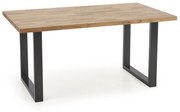 RADUS 160 table solid wood DIOMMI V-PL-RADUS_160-ST-DREWNO_LITE