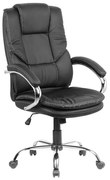 Πολυθρόνα Γραφείου A8990 01.0385 63.5x72.5x48-113/58-123cm Black Zita Plus
