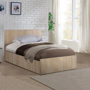 Κρεβάτι ADLER Μονό Sonoma Oak 90X200 εκ. 100x205x65 εκ.