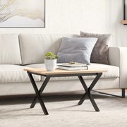 vidaXL Πόδια Τραπεζιού Σαλονιού σε Σχήμα «Χ» 60x40x38 εκ. Ατσάλι