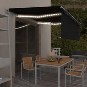 ΤΕΝΤΑ ΑΥΤΟΜΑΤΗ ΜΕ ΣΚΙΑΣΤΡΟ/LED/ΑΙΣΘ. ΑΝΕΜΟΥ ΑΝΘΡΑΚΙ 4 X 3 Μ. 3069314