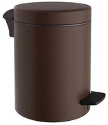 Κάδος Απορριμμάτων Μπάνιου (Φ23x32) Pam &amp; Co 8lt 500 Wenge Matte