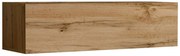 Swap Κρεμαστό Έπιπλο Τηλεόρασης Καφέ Δρυς 180x30x40