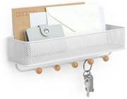 Κρεμάστρα Με Ράφι Estique 1004245-660 White Umbra Μέταλλο