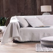 Ριχτάρι Franic 01 Μπεζ Ρυθμός Πολυθρόνα 160x180cm 100% Cotton