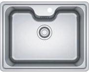 Franke Smartline Bell BCX 610-61 Νεροχύτης Λείος Inox 60 cm