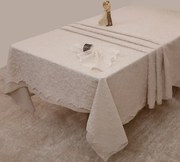 Τραπεζομάντηλο (160x160) Anna Riska Des 2331 Ivory