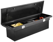 VEVOR Crossover Tool Box 69x20x18 In Heavy Duty Aluminum Toolbox for Truck Bed