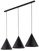 Κρεμαστό Φωτιστικό Οροφής 3xE27 Μαύρο Cono 10060 TK Lighting-10060-Μαύρο 10060