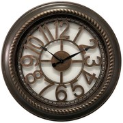 Ρολόι Τοίχου ArteLibre Καφέ Πλαστικό Φ61x5.2cm-14740025