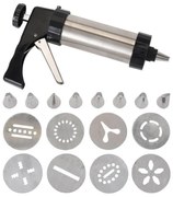 Κορνέ για μπισκότα και γαρνίρισμα με 16 εξαρτήματα