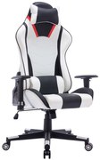 Καρέκλα Γραφείου Gaming Mazol 232-000009 66x56x125/135cm Black-White