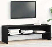 vidaXL ντουλάπι τηλεόρασης  Μαύρη βελανιδιά 120x40x40 cm