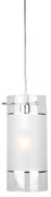 Φωτιστικό Οροφής Μονόφωτο Aca Mane FW50671 Chrome/Sandblast