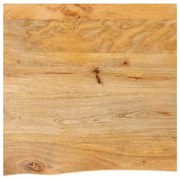 vidaXL Επιφάνεια Τραπεζιού 40x40x2,5 εκ. Live Edge Μασίφ Ξύλο Μάνγκο
