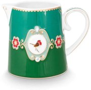 ΓΑΛΑΤΙΕΡΑ 270ml PIP STUDIO - LOVE BIRDS MEDALLION EMERALD-GREEN