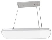 Adeleq Led Φωτιστικό Παραλληλόγραμμο Ανάρτηση 19x60cm 30W 3000K Λευκό 21-603000