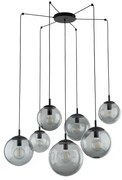 Κρεμαστό Φωτιστικό Οροφής 7xE27 15W IP20 Esme TK Lighting-5385-Ανθρακί 5385