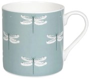 ΜΕΓΑΛΗ ΚΟΥΠΑ ΠΟΡΣΕΛΑΝΗΣ FINE BONE CHINA 425ml SOPHIE ALLPORT - DRAGONFLY COLOURED