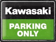 Μεταλλική πινακίδα Kawasaki Parking Only