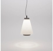Κρεμαστό Φωτιστικό Οροφής LED 6,3W 1xGU10 Γυαλί Μέταλλο Μαύρο Shuttle S3 Prandina-1D06200113501-Λευκό 1D06200113501