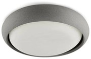 Φωτιστικό Οροφής - Πλαφονιέρα Anga 295 72355 LED 24W 2700K 1355lm IP44 26,7x9cm Dark Grey Faro Barcelona