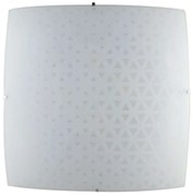 Φωτιστικό Οροφής - Πλαφονιέρα Maori I-MAORI-PL40 3xE27 40x40cm White Luce Ambiente Design