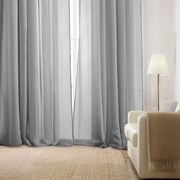 Κουρτίνα (270x280) Με Τρέσα Whitegg K0181-7 Light Grey