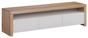 MATIS Έπιπλο TV NAPOLI λευκό/ artisan 180x44x48 MATIS820163