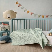 Κουβερλί Βρεφικό Imani 10 Mint Kentia 110x140cm Microfiber-Polyester