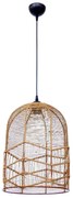 Φωτιστικό Οροφής Μονόφωτο Heronia Cage/30 31-1382 Brown