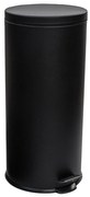 Κάδος Απορριμμάτων (24x29x63) Estia 30lt Classic Black Matte 01-9120