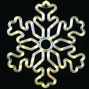 Φωτοσωλήνας Snowflake 50 Led X04501311 Με Μπαταρία 30,5x0,7x27,5cm Clear Aca