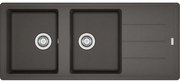 Franke Basis BFG 621-116 Ένθετος Γρανιτένιος Νεροχύτης 80cm Slate Grey