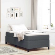 vidaXL Σκελετός Κρεβατιού Σκούρο γκρι 80 x 200 cm Βελούδο