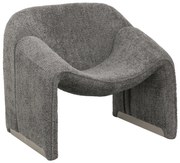 Intrahome ΠΟΛΥΘΡΟΝΑ SPINER .01 ΓΚΡΙ ΜΠΟΥΚΛΕ ΥΦΑΣΜΑ 81x64x74Υεκ. intraho-1636818