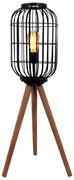 Φωτιστικό Δαπέδου Cresset Fylliana Μαύρο 40x40x90 εκ. 40x40x90 εκ.