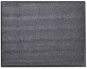 vidaXL Πατάκι Πόρτας Γκρι 90 x 120 εκ. από PVC