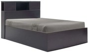 Κρεβάτι Olympus (Για Στρώμα 120x200cm) 123-000205 128x221x84cm Wenge Μονό