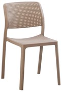 Καρέκλα COMFEE C6101.04 Πολυπροπυλενίου Καπουτσίνο 41x57x82Υ εκ. 41x57x82 εκ.