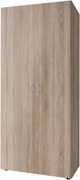 Lh-homefurniture Ντουλάπα Δίφυλλη Hamm Φυσικό Δρυς 81x170x51cm A_24DI01_HM