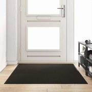 vidaXL Πατάκι Πόρτας Ορθογώνιο Μαύρο 120x180 εκ
