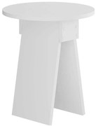 Τραπεζάκι Βοηθητικό Chen 855DTE2976 42x42x50cm White
