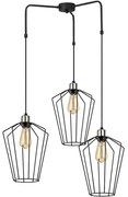 Φωτιστικό Οροφής Fener 892OPV1477 68x25x100cm 3xE27 40W Black Opviq